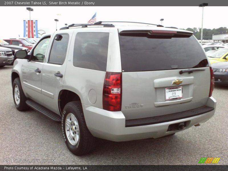 Silver Birch Metallic / Ebony 2007 Chevrolet Tahoe LS
