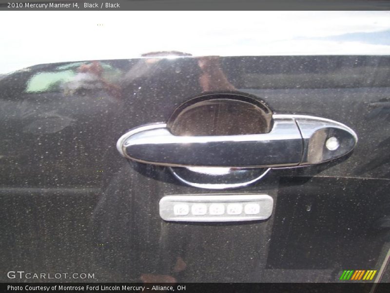 Black / Black 2010 Mercury Mariner I4