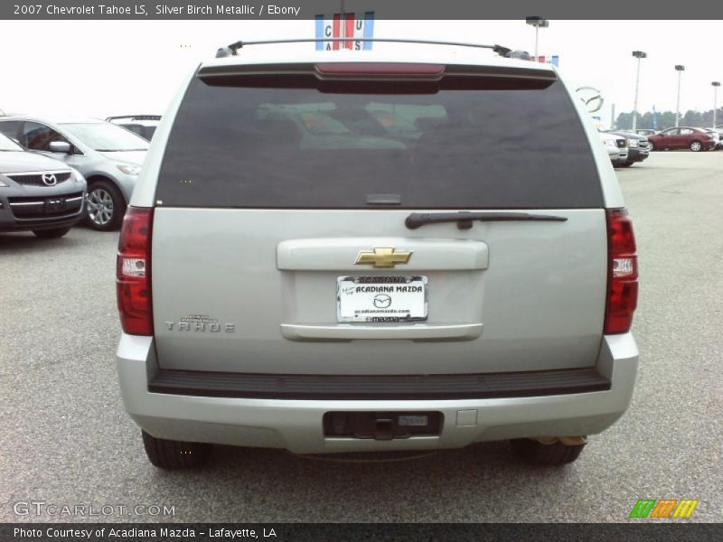 Silver Birch Metallic / Ebony 2007 Chevrolet Tahoe LS