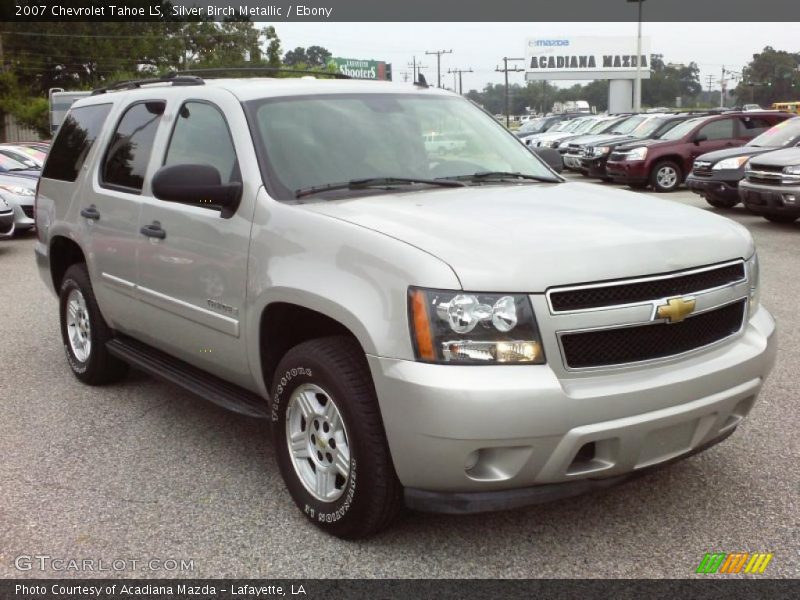 Silver Birch Metallic / Ebony 2007 Chevrolet Tahoe LS