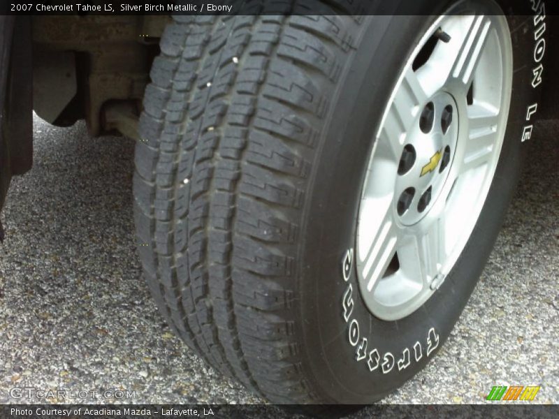 Silver Birch Metallic / Ebony 2007 Chevrolet Tahoe LS