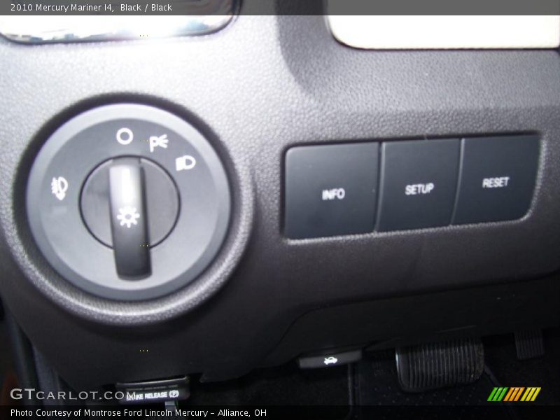 Black / Black 2010 Mercury Mariner I4