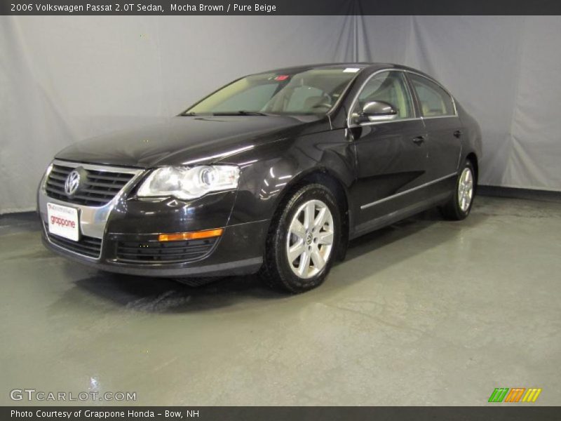 Mocha Brown / Pure Beige 2006 Volkswagen Passat 2.0T Sedan