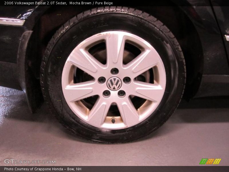 Mocha Brown / Pure Beige 2006 Volkswagen Passat 2.0T Sedan