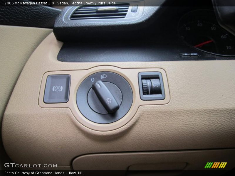 Mocha Brown / Pure Beige 2006 Volkswagen Passat 2.0T Sedan