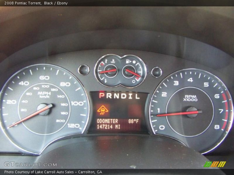 Black / Ebony 2008 Pontiac Torrent