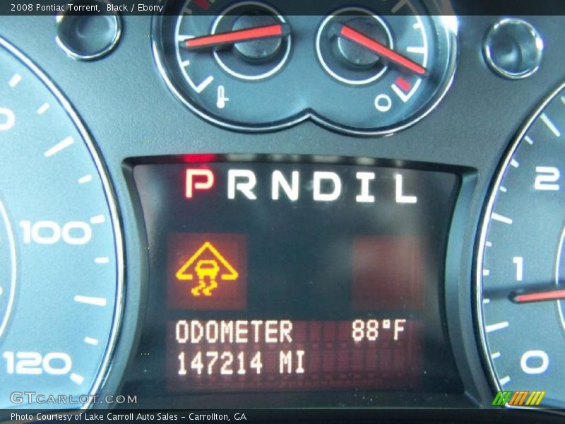 Black / Ebony 2008 Pontiac Torrent