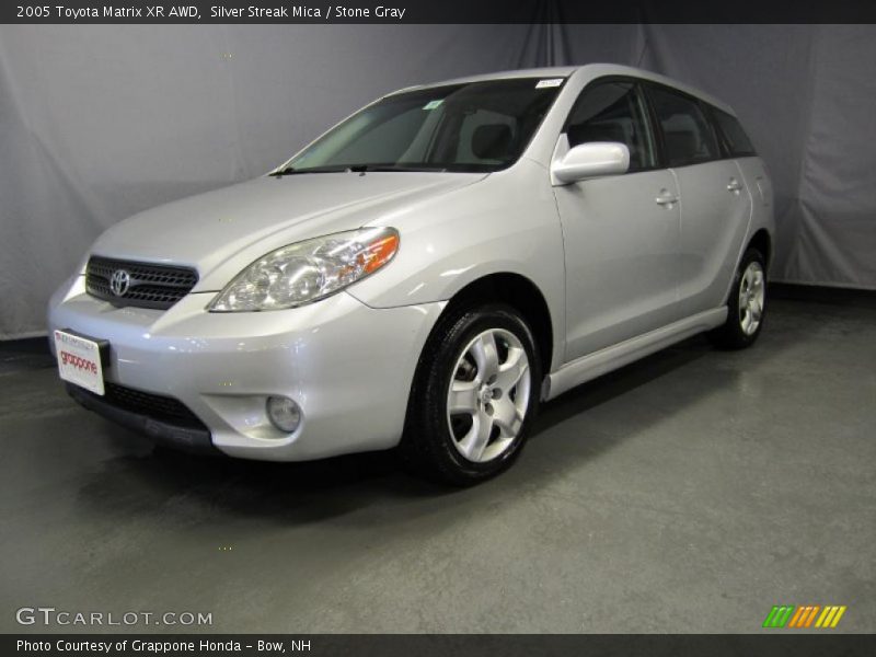 Silver Streak Mica / Stone Gray 2005 Toyota Matrix XR AWD