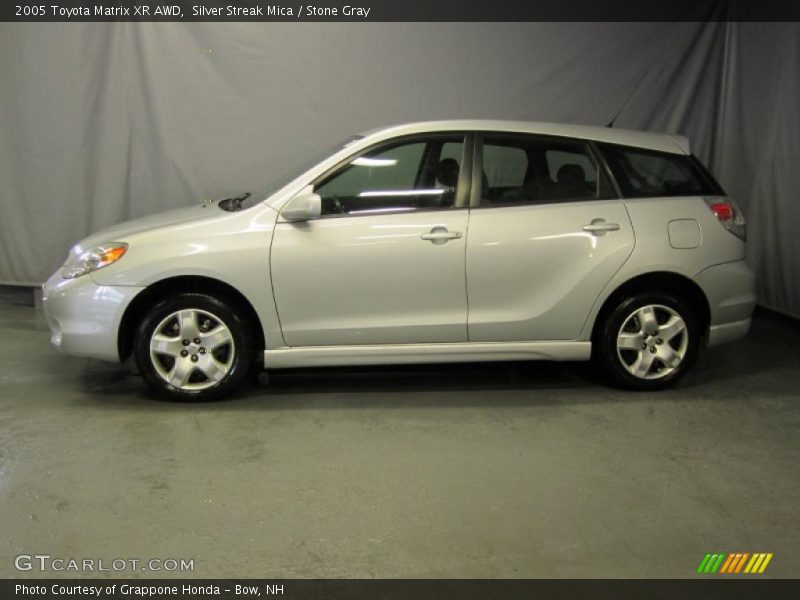Silver Streak Mica / Stone Gray 2005 Toyota Matrix XR AWD