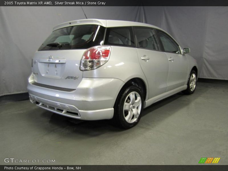 Silver Streak Mica / Stone Gray 2005 Toyota Matrix XR AWD