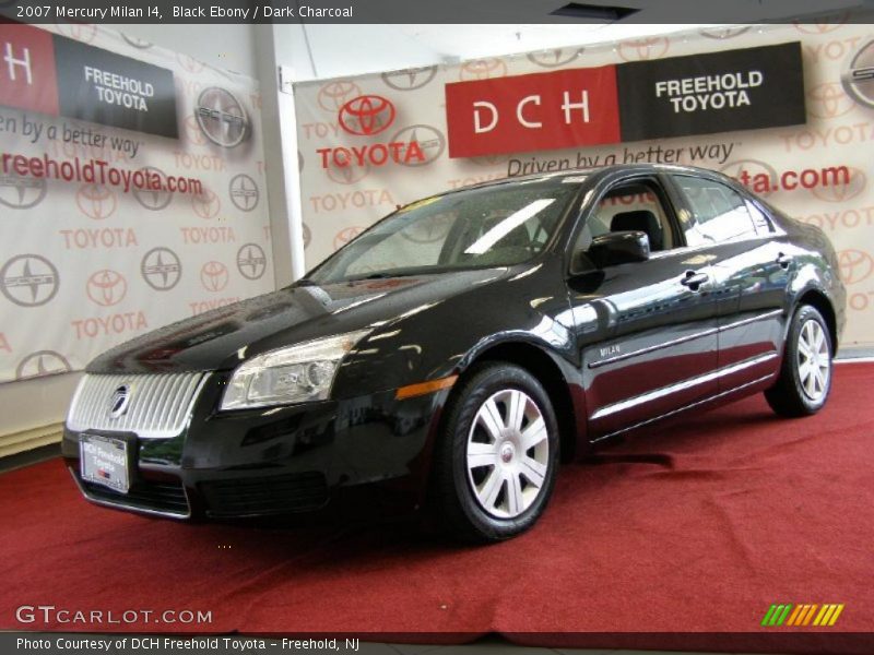 Black Ebony / Dark Charcoal 2007 Mercury Milan I4