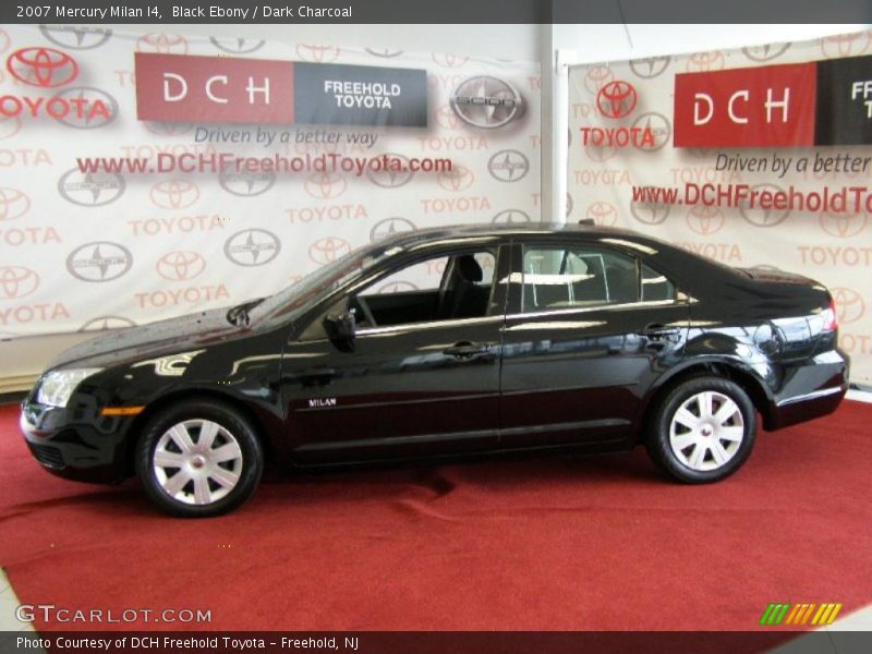 Black Ebony / Dark Charcoal 2007 Mercury Milan I4