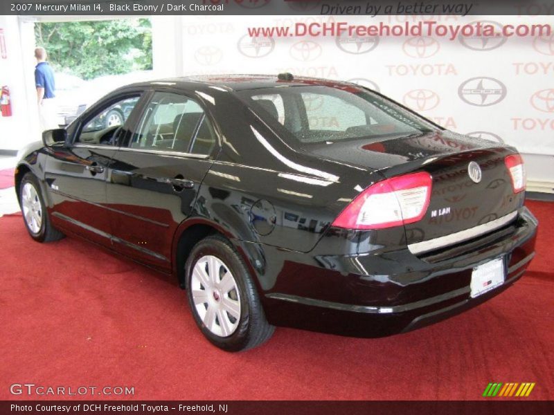 Black Ebony / Dark Charcoal 2007 Mercury Milan I4