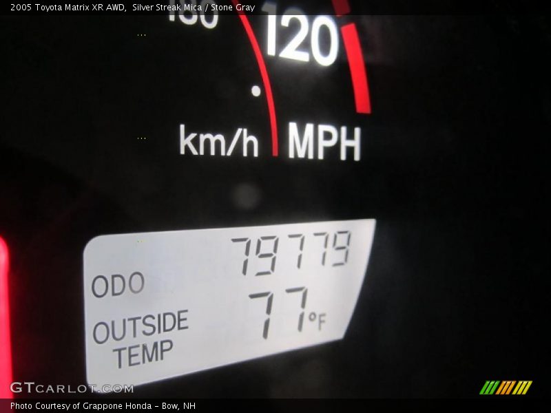 Silver Streak Mica / Stone Gray 2005 Toyota Matrix XR AWD