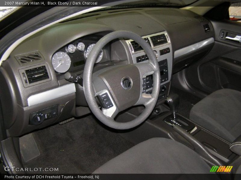Black Ebony / Dark Charcoal 2007 Mercury Milan I4