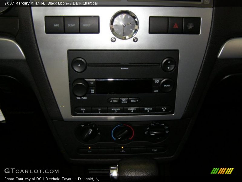 Black Ebony / Dark Charcoal 2007 Mercury Milan I4