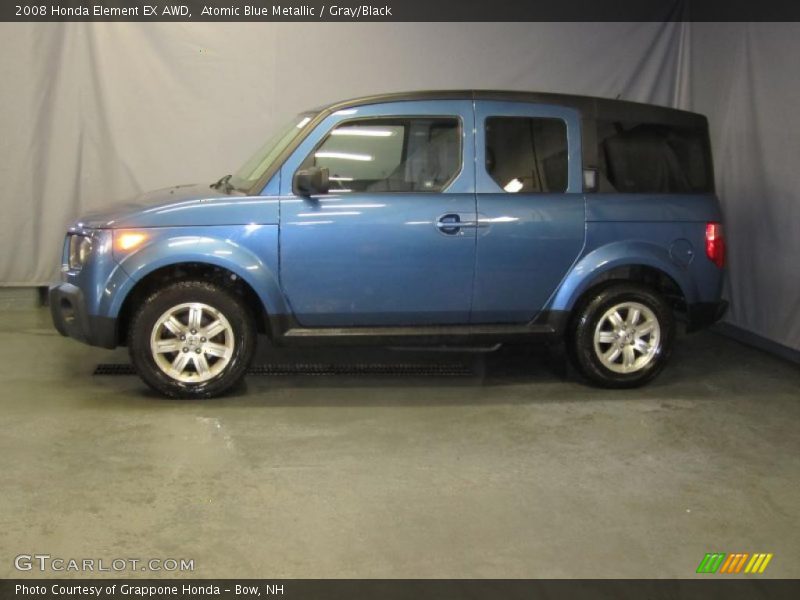 Atomic Blue Metallic / Gray/Black 2008 Honda Element EX AWD