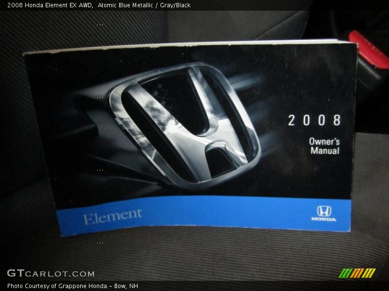 Atomic Blue Metallic / Gray/Black 2008 Honda Element EX AWD