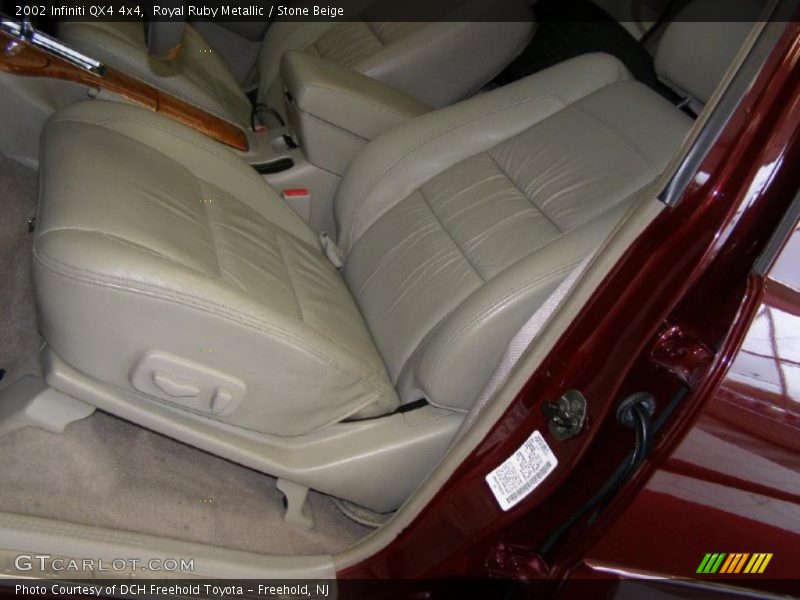Royal Ruby Metallic / Stone Beige 2002 Infiniti QX4 4x4