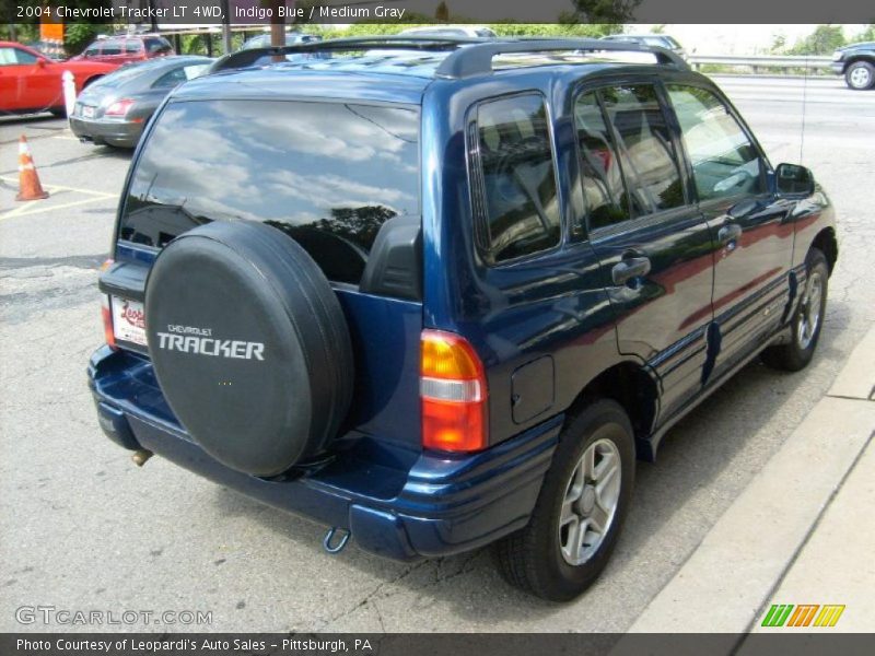 Indigo Blue / Medium Gray 2004 Chevrolet Tracker LT 4WD