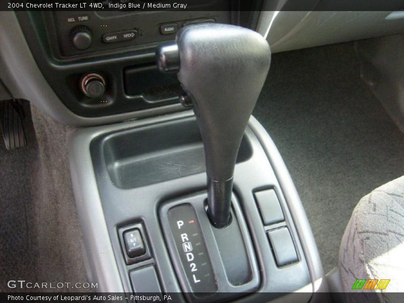 Indigo Blue / Medium Gray 2004 Chevrolet Tracker LT 4WD