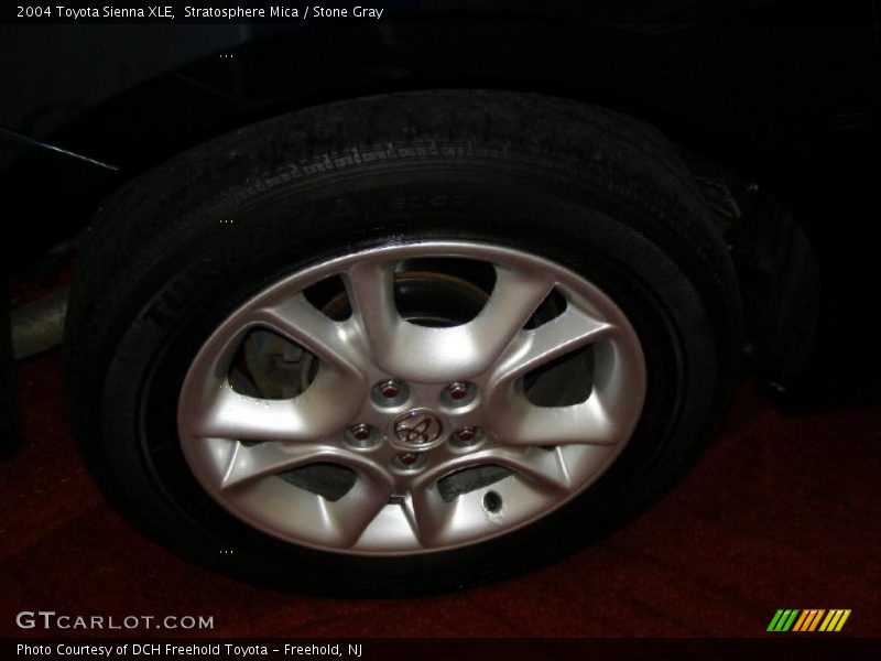 Stratosphere Mica / Stone Gray 2004 Toyota Sienna XLE
