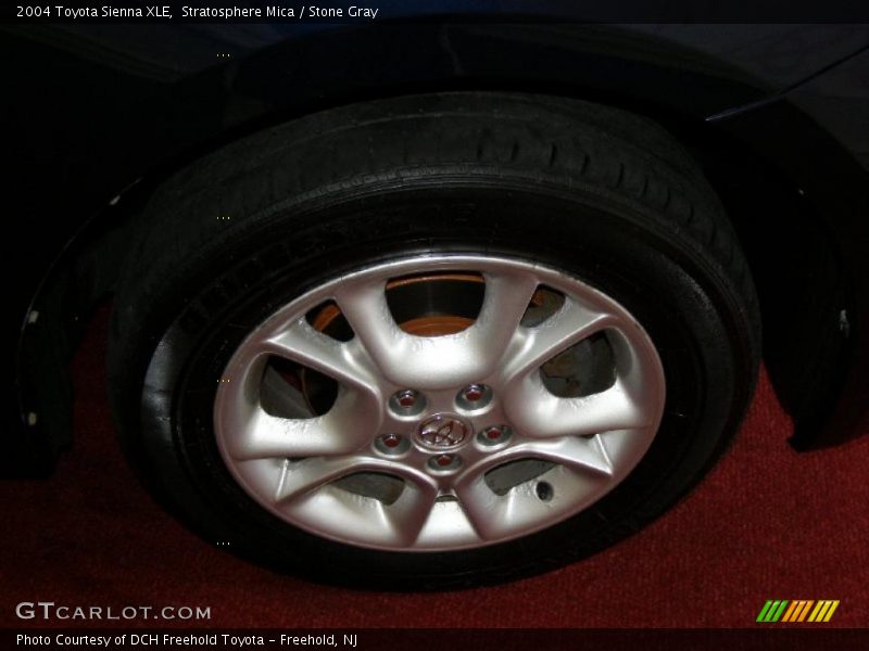 Stratosphere Mica / Stone Gray 2004 Toyota Sienna XLE