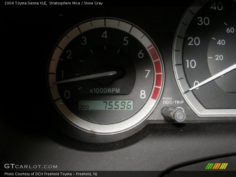Stratosphere Mica / Stone Gray 2004 Toyota Sienna XLE