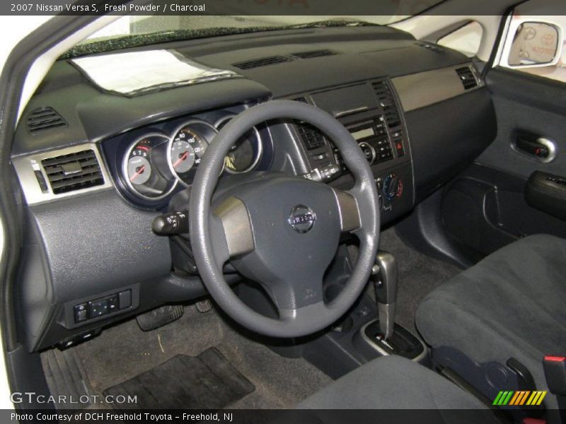 Fresh Powder / Charcoal 2007 Nissan Versa S