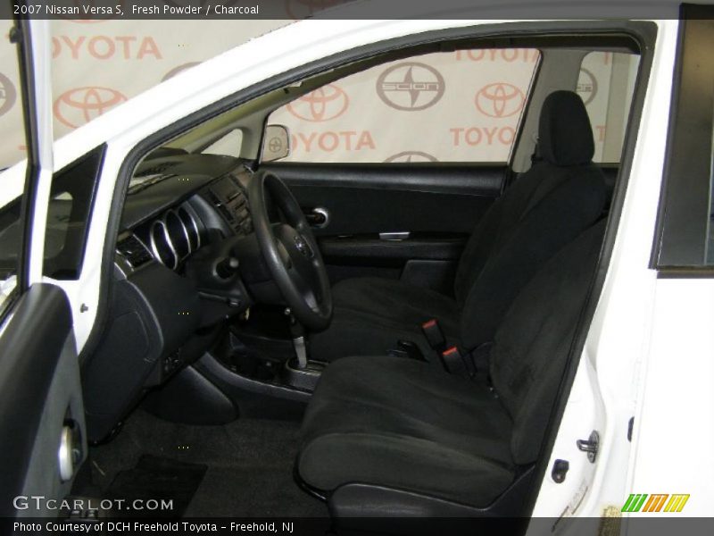 Fresh Powder / Charcoal 2007 Nissan Versa S