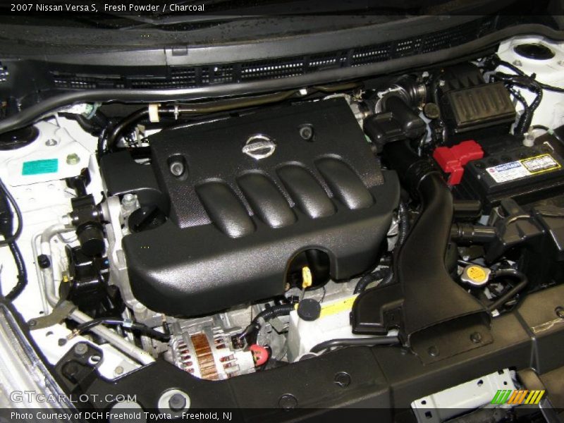 Fresh Powder / Charcoal 2007 Nissan Versa S