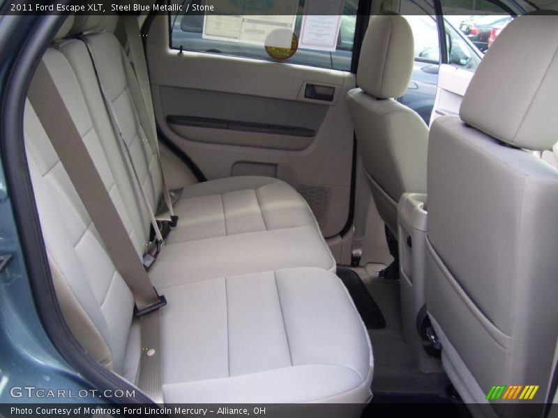 Steel Blue Metallic / Stone 2011 Ford Escape XLT