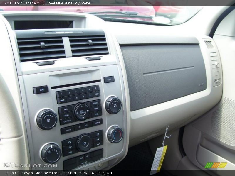 Steel Blue Metallic / Stone 2011 Ford Escape XLT