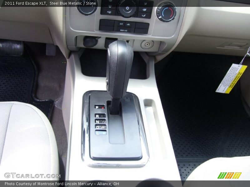 Steel Blue Metallic / Stone 2011 Ford Escape XLT