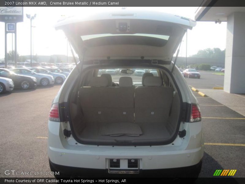 Creme Brulee Metallic / Medium Camel 2007 Lincoln MKX AWD