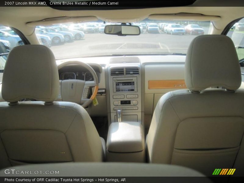 Creme Brulee Metallic / Medium Camel 2007 Lincoln MKX AWD
