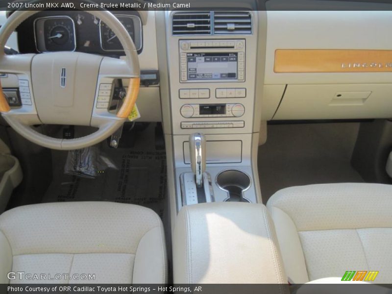 Creme Brulee Metallic / Medium Camel 2007 Lincoln MKX AWD