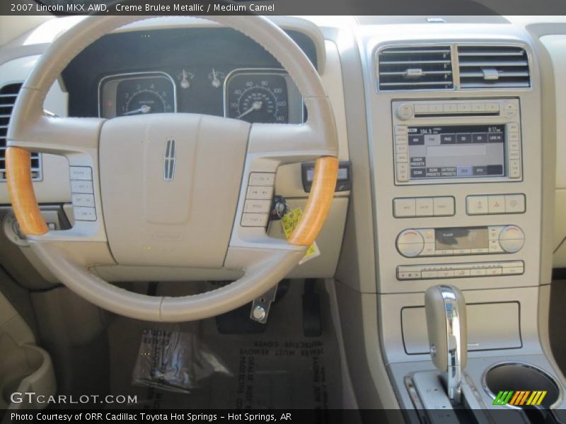 Creme Brulee Metallic / Medium Camel 2007 Lincoln MKX AWD