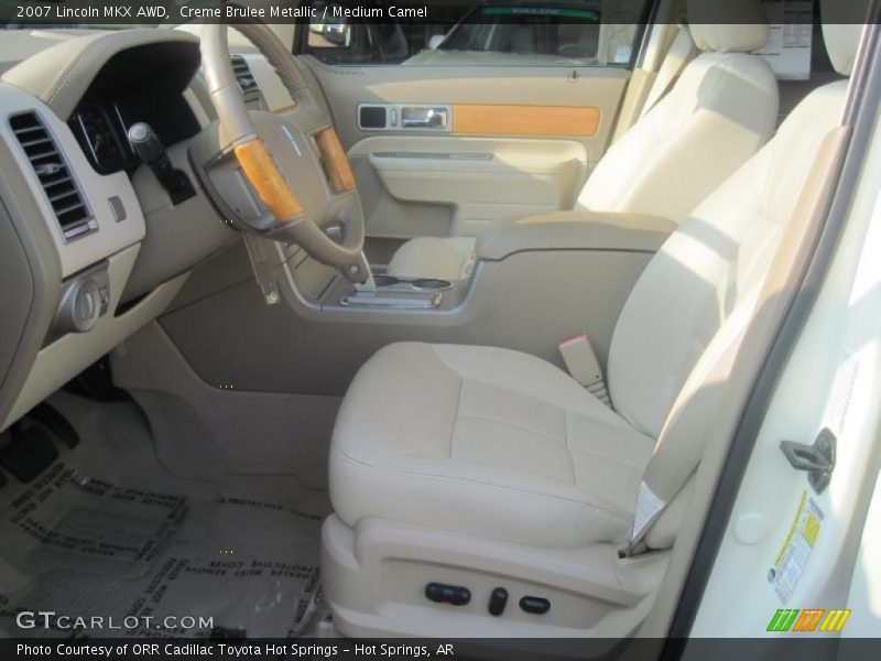 Creme Brulee Metallic / Medium Camel 2007 Lincoln MKX AWD