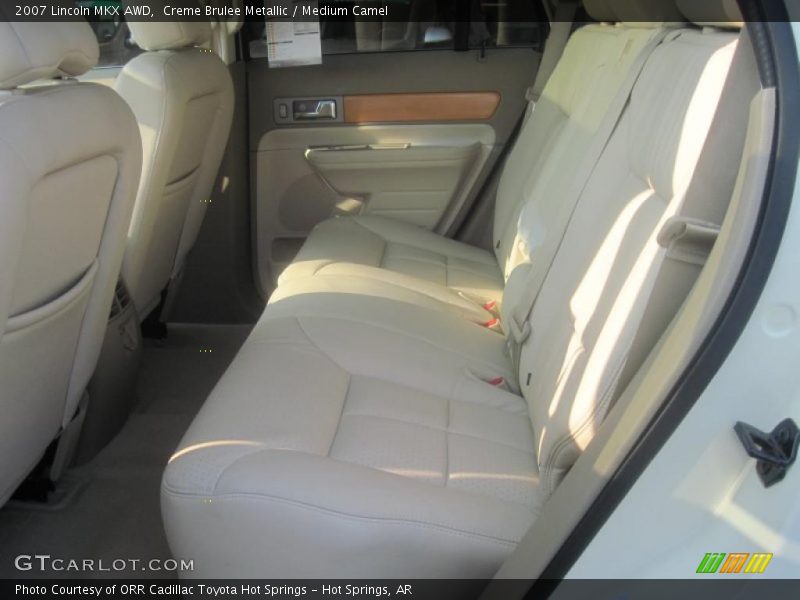 Creme Brulee Metallic / Medium Camel 2007 Lincoln MKX AWD
