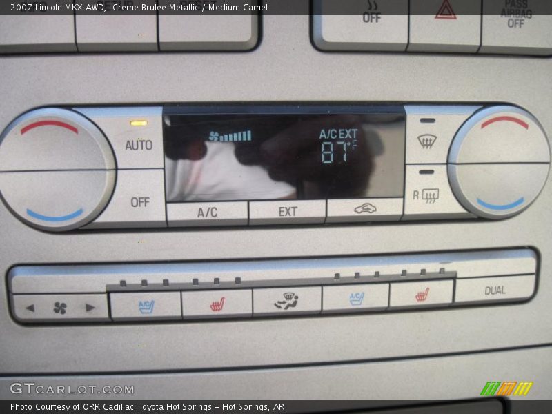 Creme Brulee Metallic / Medium Camel 2007 Lincoln MKX AWD