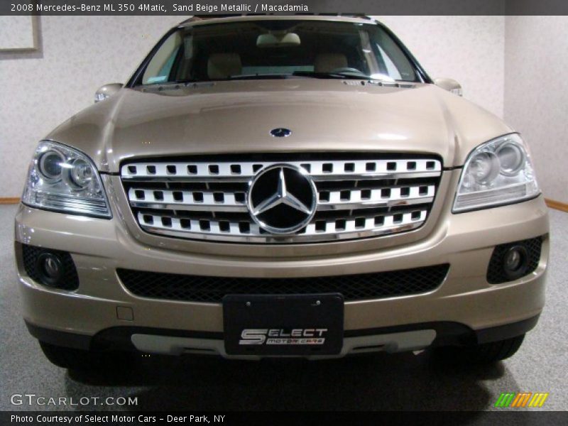 Sand Beige Metallic / Macadamia 2008 Mercedes-Benz ML 350 4Matic