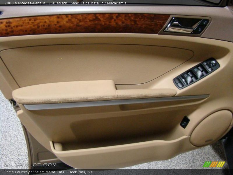 Sand Beige Metallic / Macadamia 2008 Mercedes-Benz ML 350 4Matic
