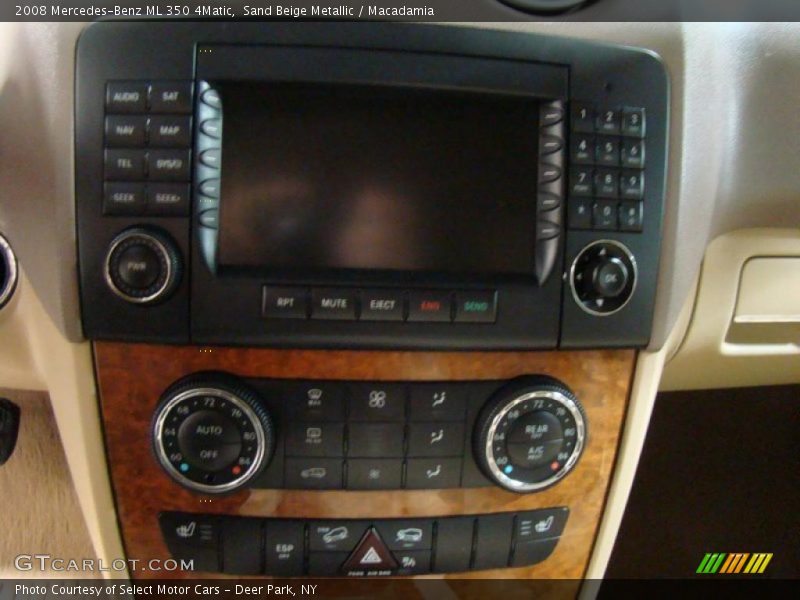Sand Beige Metallic / Macadamia 2008 Mercedes-Benz ML 350 4Matic