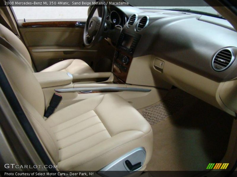 Sand Beige Metallic / Macadamia 2008 Mercedes-Benz ML 350 4Matic
