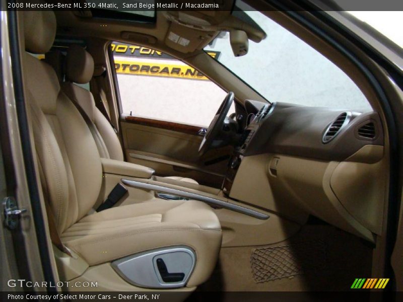 Sand Beige Metallic / Macadamia 2008 Mercedes-Benz ML 350 4Matic