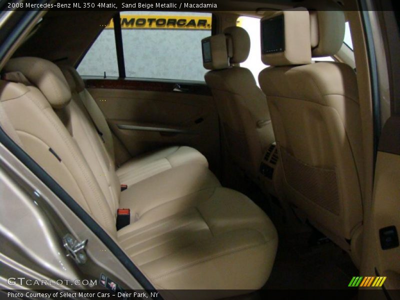 Sand Beige Metallic / Macadamia 2008 Mercedes-Benz ML 350 4Matic