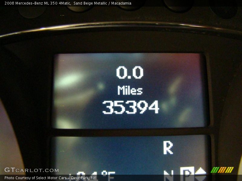 Sand Beige Metallic / Macadamia 2008 Mercedes-Benz ML 350 4Matic