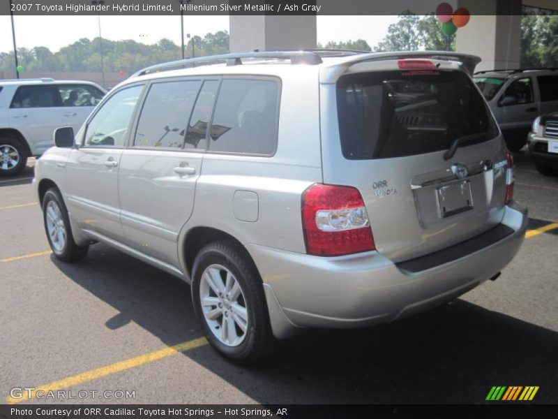Millenium Silver Metallic / Ash Gray 2007 Toyota Highlander Hybrid Limited