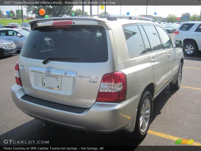 Millenium Silver Metallic / Ash Gray 2007 Toyota Highlander Hybrid Limited